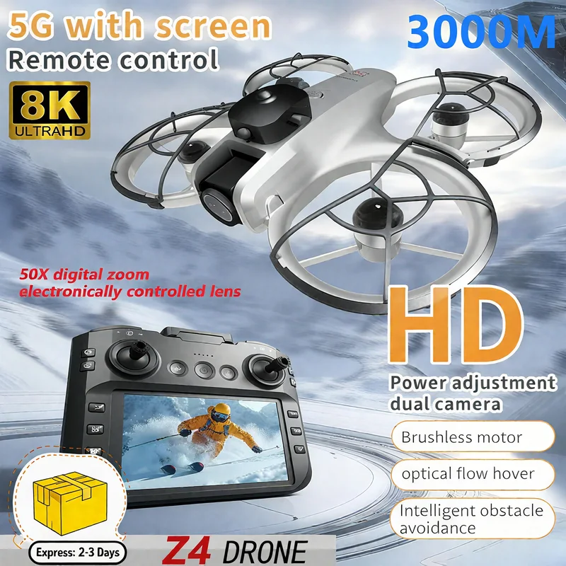 Drone Multispectral - Nuovo Drone MINI Z4 4K Professionale