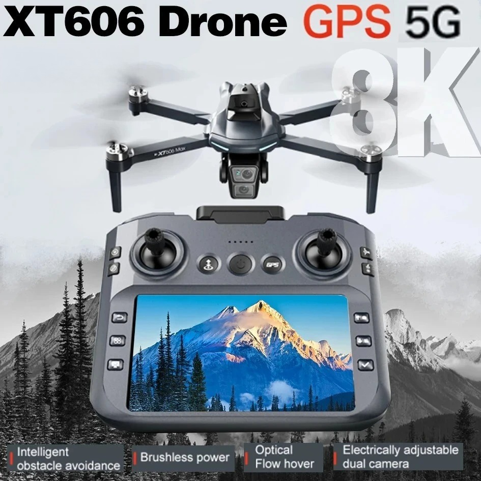 Drone Multispectral - Drone Originale XT606 Professionale con Fotocamera