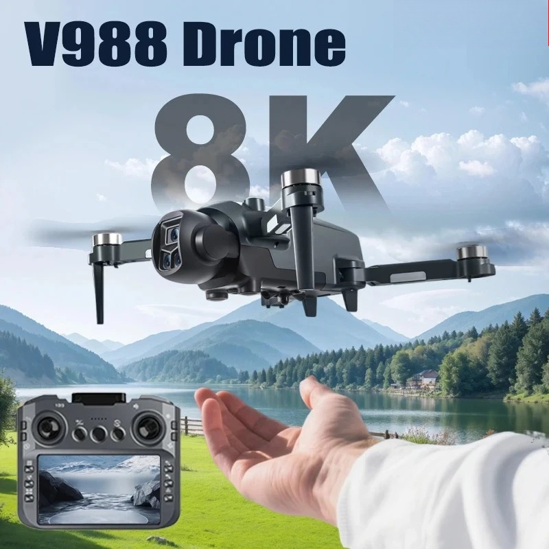 Drone Surveying - Drone Originale V988 con Doppia Fotocamera