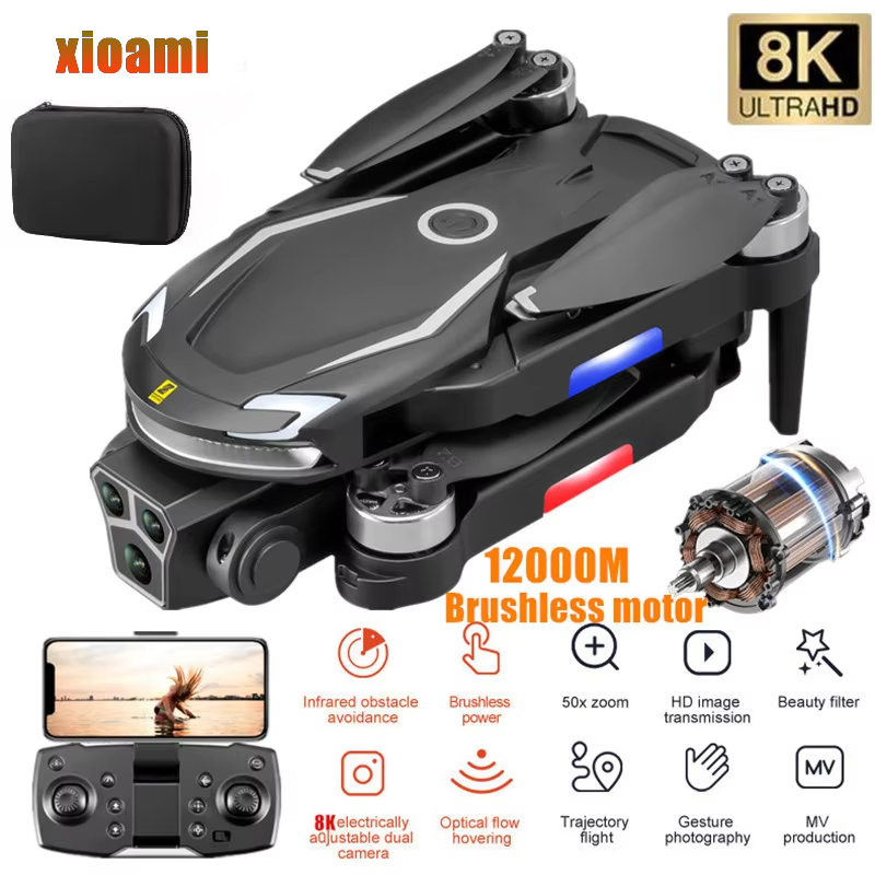 Drone Surveying - Nuovo V88 8K GPS Professionale Evitamento