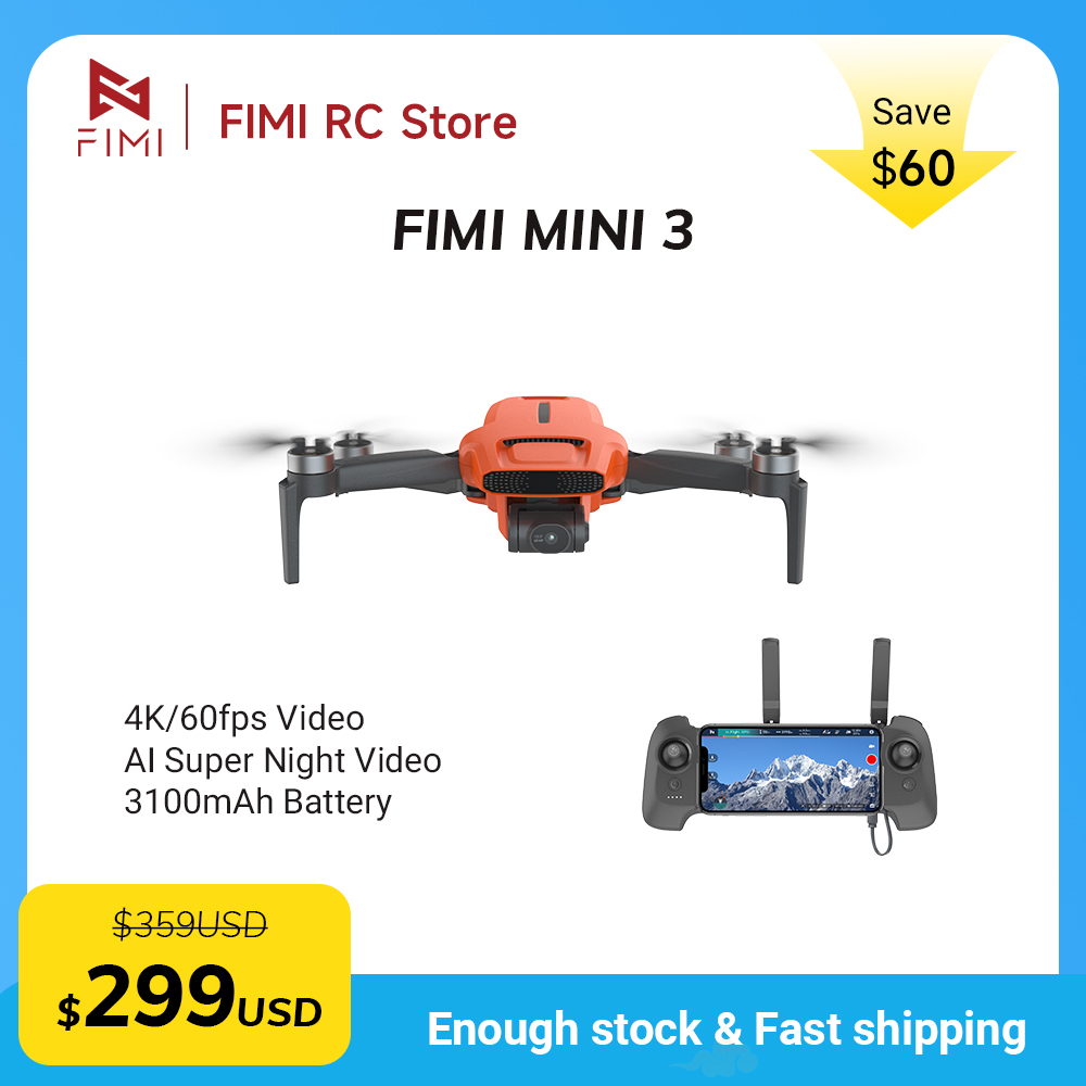 Drone Mapping - FIMI MINI 3 Drone con Telecamera