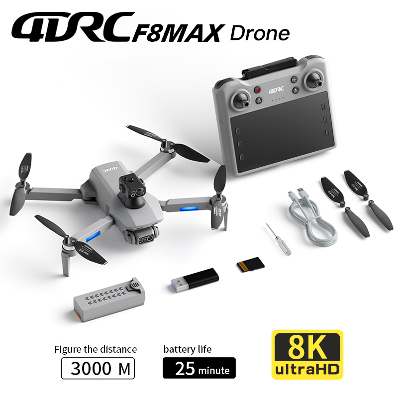 F8 MAX GPS Drone Professionale - Drone Lidar recensione e prezzo