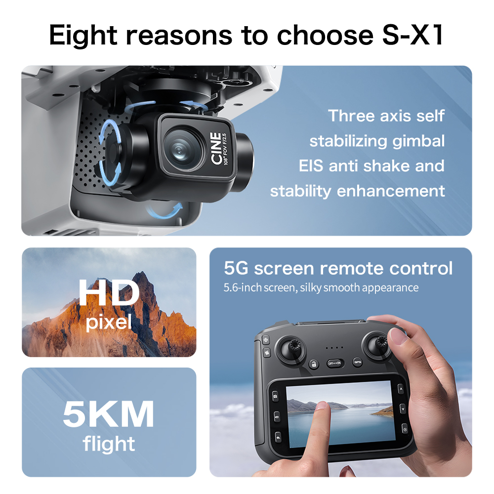 Offerta Speciale S-X1 MAX Dron - Drone Thermal Imaging recensione e prezzo